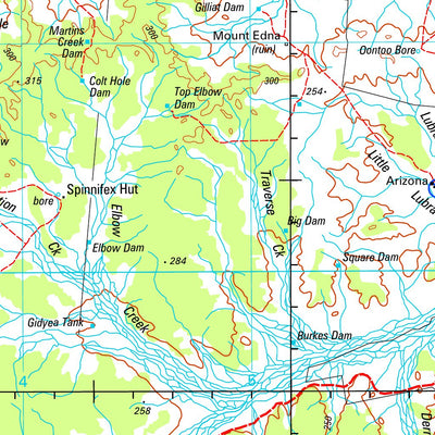 Geoscience Australia McKinlay SF54 - 07 digital map