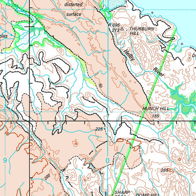 Geoscience Australia Medusa Banks SD52 - 10 digital map