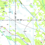 Geoscience Australia Millungera SE54 - 15 digital map