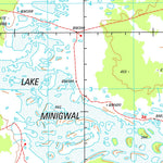Geoscience Australia Minigwal SH51 - 07 digital map