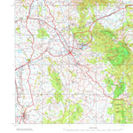 Geoscience Australia Monto SG56 - 01 digital map