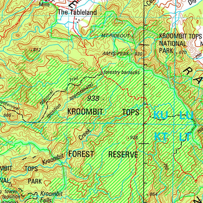 Geoscience Australia Monto SG56 - 01 digital map