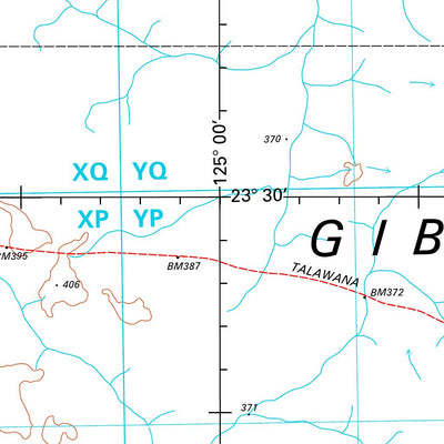 Geoscience Australia Morris SF51 - 16 digital map