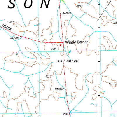 Geoscience Australia Morris SF51 - 16 digital map