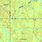 Geoscience Australia Mossman SE55 - 01 digital map