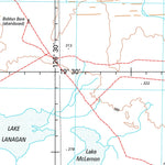 Geoscience Australia Mount Bannerman SE52 - 13 digital map