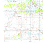 Geoscience Australia Mount Doreen SF52 - 12 digital map