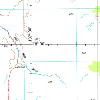 Geoscience Australia Mount Drummond SE53 - 12 digital map