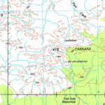 Geoscience Australia Mount Drummond SE53 - 12 digital map