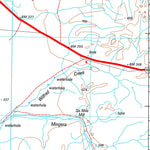 Geoscience Australia Mount Isa SF54 - 01 digital map
