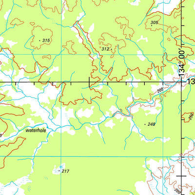 Geoscience Australia Mount Marumba SD53 - 06 digital map