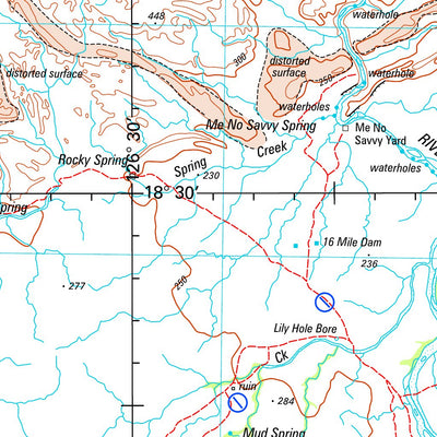 Geoscience Australia Mount Ramsay SE52 - 09 digital map