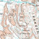 Geoscience Australia Mount Ramsay SE52 - 09 digital map