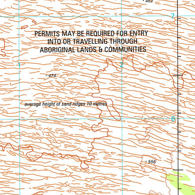 Geoscience Australia Mount Rennie SF52 - 15 digital map