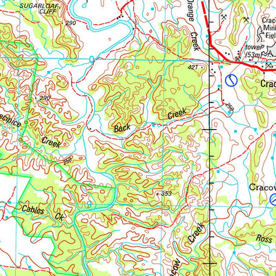 Geoscience Australia Mundubbera SG56 - 05 digital map