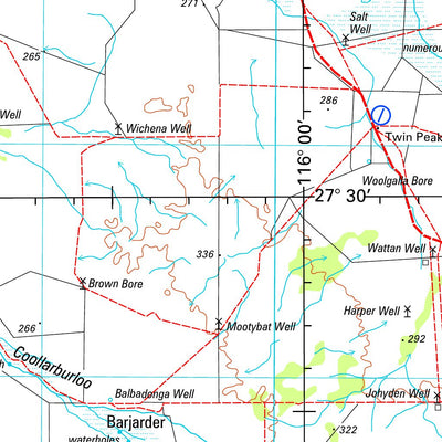 Geoscience Australia Murgoo SG50 - 14 digital map