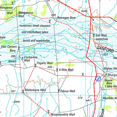 Geoscience Australia Murgoo SG50 - 14 digital map