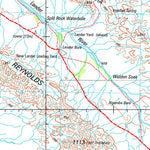 Geoscience Australia Napperby SF53 - 09 digital map