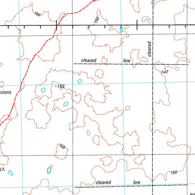 Geoscience Australia Naretha SH51 - 16 digital map