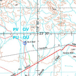 Geoscience Australia Newman SF50 - 16 digital map