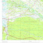 Geoscience Australia Normanton SE54 - 07 digital map