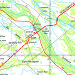 Geoscience Australia Normanton SE54 - 07 digital map
