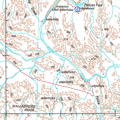 Geoscience Australia Nullagine SF51 - 05 digital map