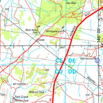 Geoscience Australia Nymagee SI55 - 02 digital map