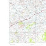 Geoscience Australia Olary SI54 - 02 digital map