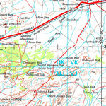 Geoscience Australia Olary SI54 - 02 digital map
