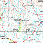 Geoscience Australia Olary SI54 - 02 digital map
