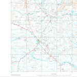 Geoscience Australia Oodnadatta SG53 - 15 digital map