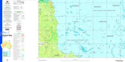 Geoscience Australia Orford Bay SC54 - 16 digital map