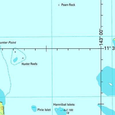 Geoscience Australia Orford Bay SC54 - 16 digital map