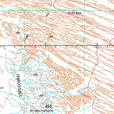 Geoscience Australia Paterson Range SF51 - 06 digital map