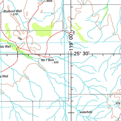 Geoscience Australia Peak Hill SG50 - 08 digital map