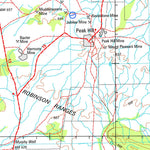 Geoscience Australia Peak Hill SG50 - 08 digital map