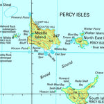 Geoscience Australia Percy Isles SF56 - 05 digital map
