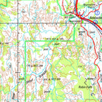 Geoscience Australia Pine Creek SD52 - 08 digital map