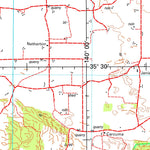 Geoscience Australia Pinnaroo SI54 - 14 digital map