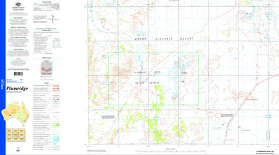 Geoscience Australia Plumridge SH51 - 08 digital map