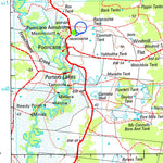 Geoscience Australia Pooncarie SI54 - 08 digital map