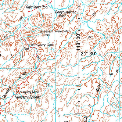 Geoscience Australia Pyramid SF50 - 07 digital map