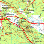Geoscience Australia Ravensthorpe SI51 - 05 digital map