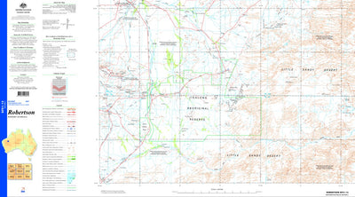 Geoscience Australia Robertson SF51 - 13 digital map