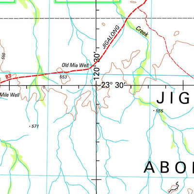 Geoscience Australia Robertson SF51 - 13 digital map