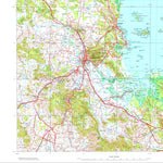 Geoscience Australia Rockhampton SF56 - 13 digital map