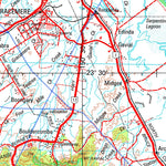 Geoscience Australia Rockhampton SF56 - 13 digital map