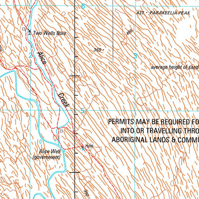 Geoscience Australia Rodinga SG53 - 02 digital map
