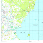Geoscience Australia Roper River SD53 - 11 digital map